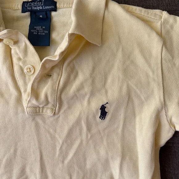 Ralph Lauren Soft Yellow Polo - Picture 3 of 4